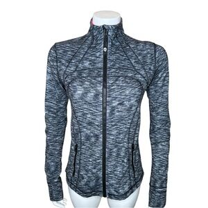 Lululemon Define Jacket Dramatic Static 8 Luon Black